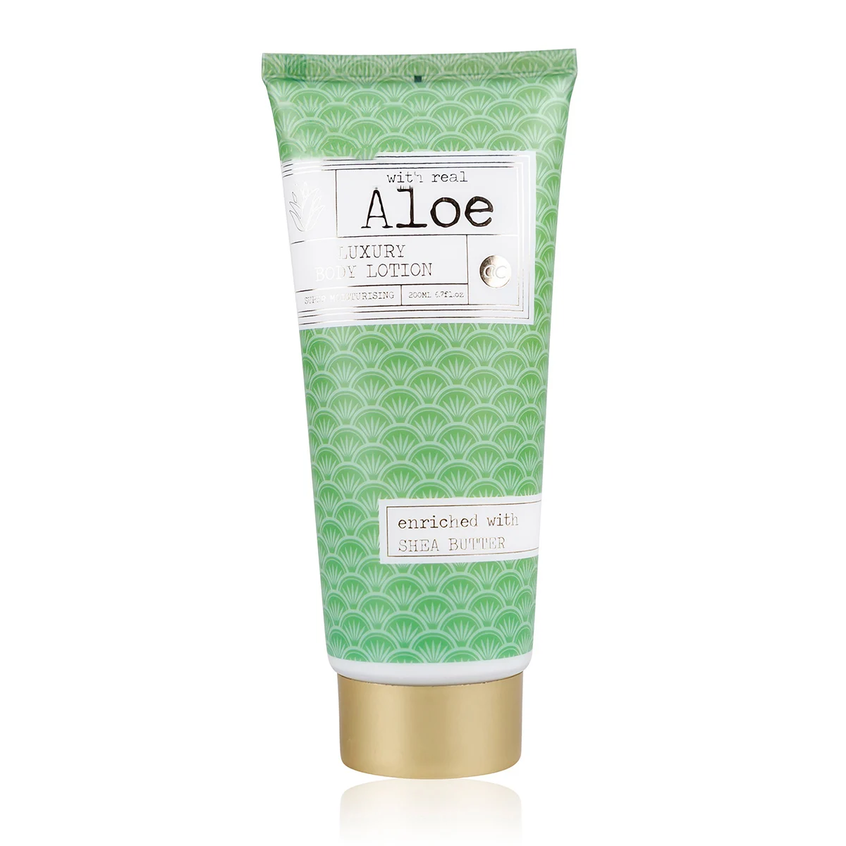 Accentra Brand 200 Ml Tube Skin Care Premium Collection Aloe Vera And Shea Butter Men Body Lotion