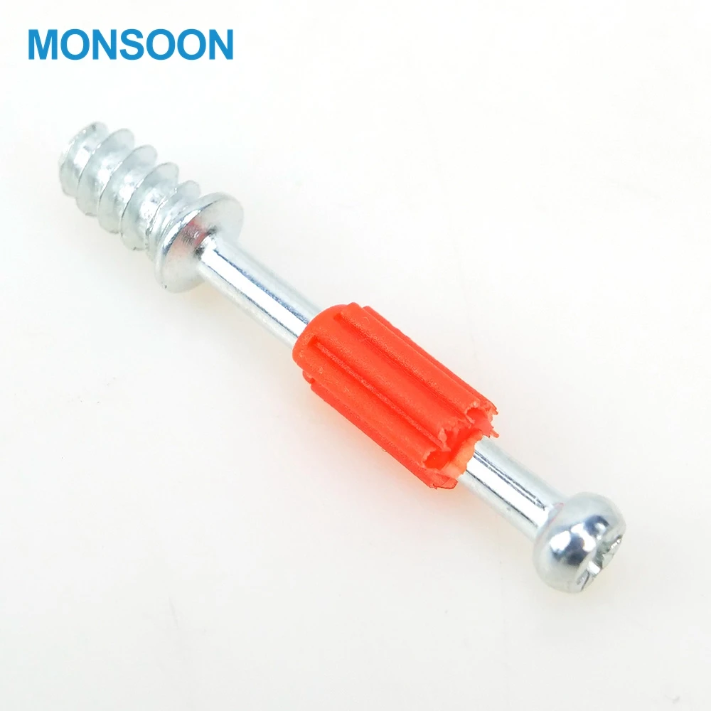 Furniture Hardware Fittings 3 In Fasteners Eccentric Screws Connector Cam Lock Dowel