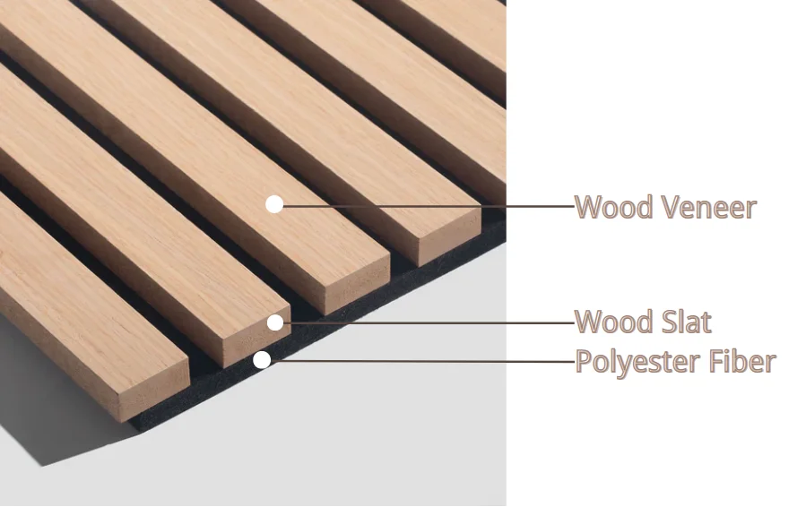 Wholesale woodup Akupanel acoustic panel wooden slat wall panel for decoration