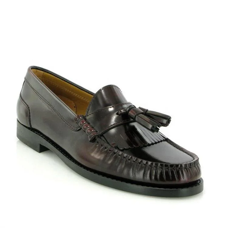 Choozii Wholesale New Model Tassel Loafers Men Slip-on Premium Leather Rubber Casual Shoes Loafers Men Dress Shoes