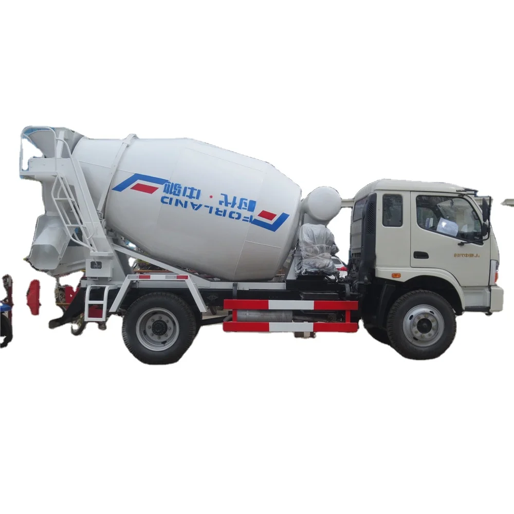 brand new Foton 6m3 mobile concrete truck mixer 6000 liter beton mixer truck optional shacman concrete mixer truck for Africa