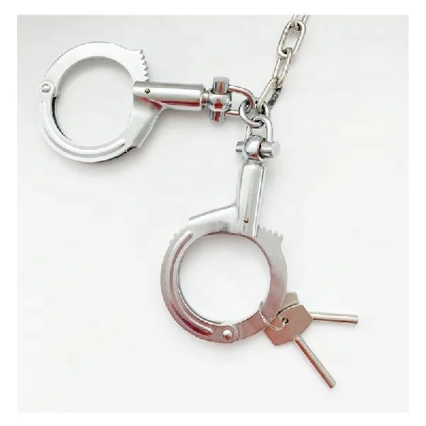 
High quality Durable New Standard Metal Handcuffs Police Handcuff Carbon Steel Handcuffs For Sale  (1600272173696)