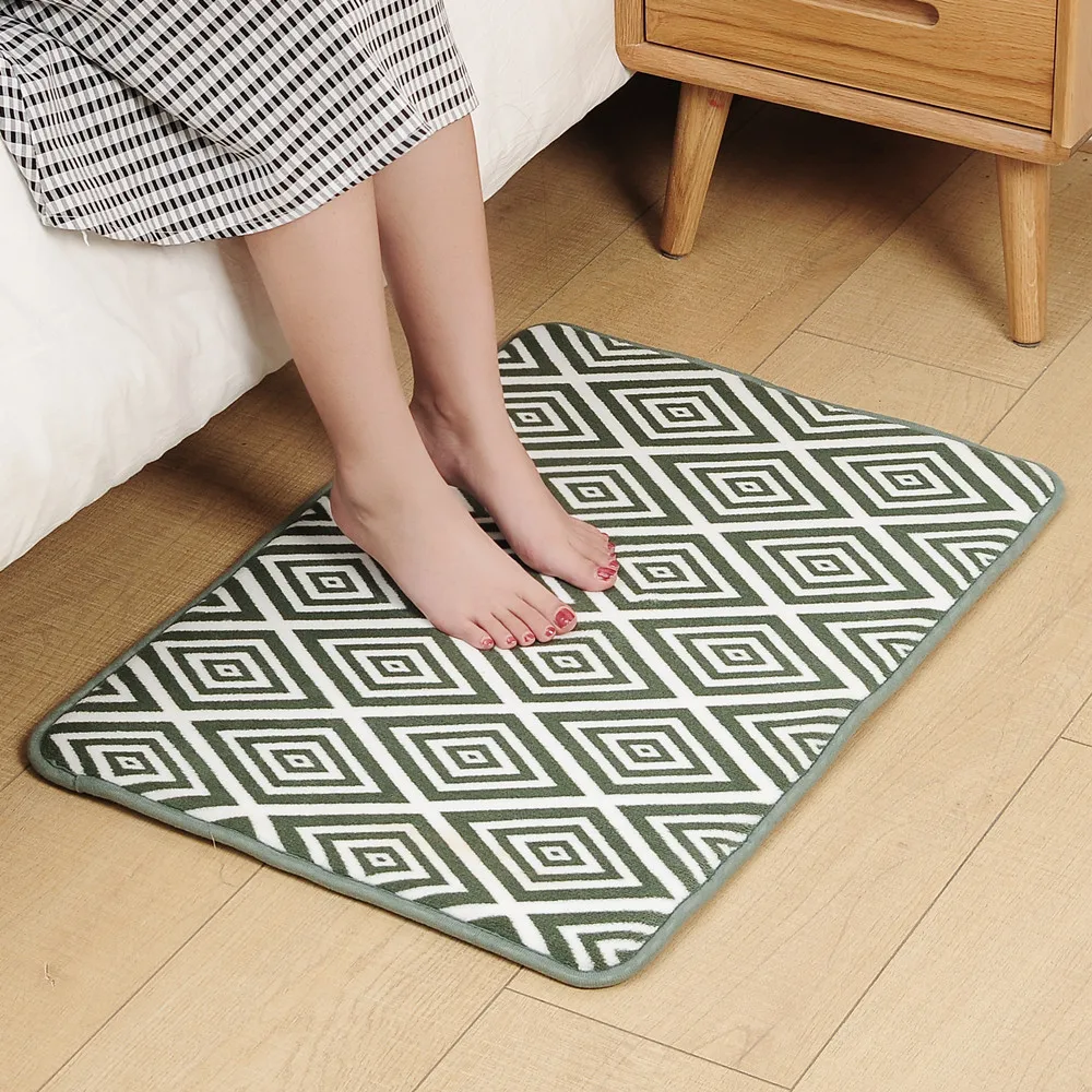 Wholesale Custom Super Soft Absorbent Memory Foam 2 Piece Bath Mat Sets