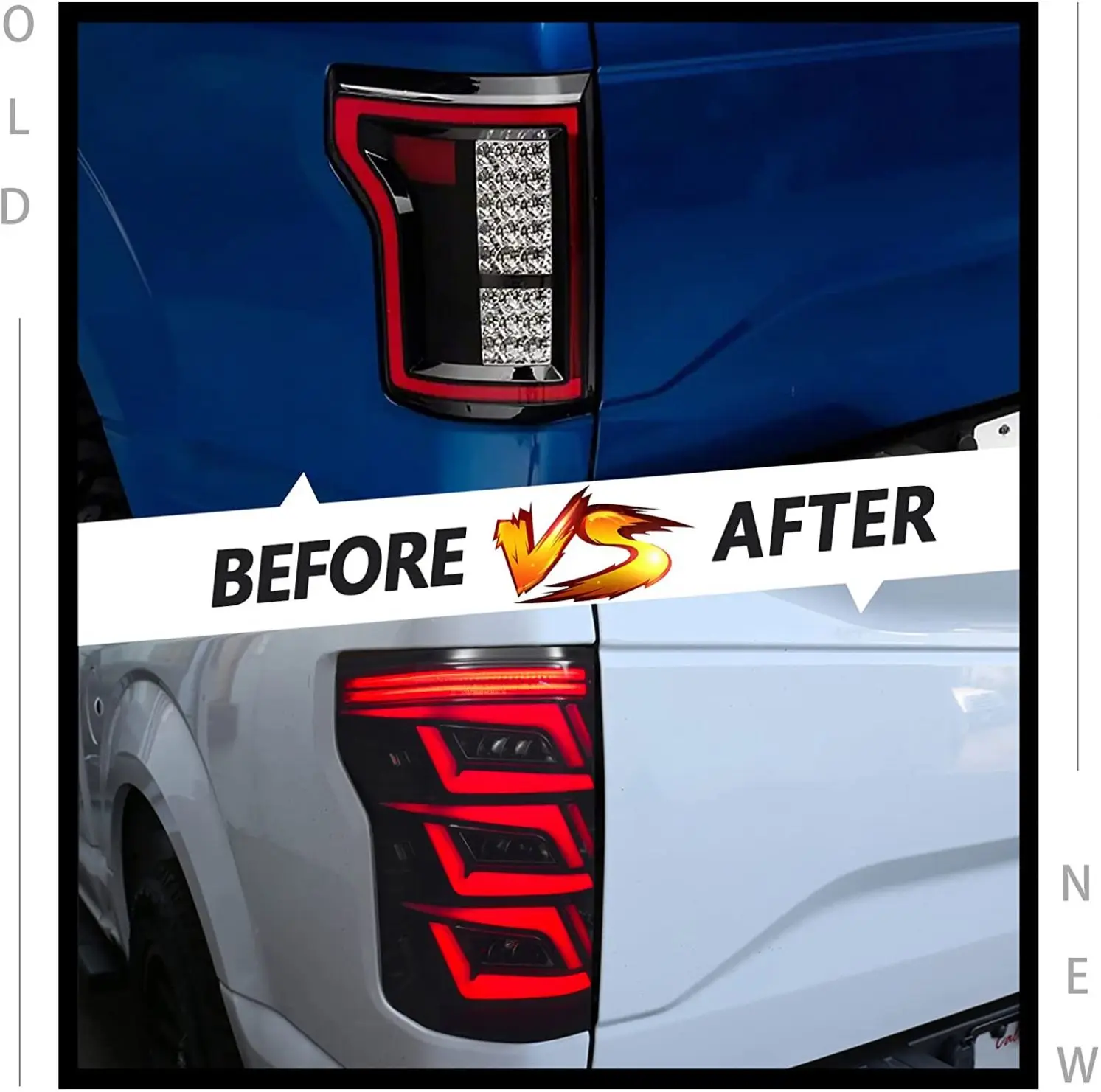 Spedking 2015-2020 4x4 auto parts accessories Raptor  Pickup Truck DRLTaillight  for ford F150