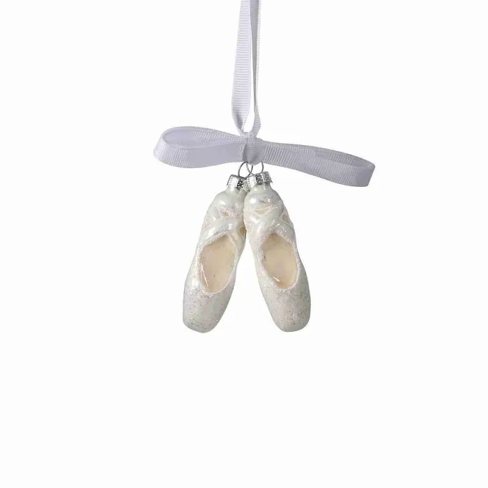 Hot sell brown glass socks crafts hanging for christmas decoration