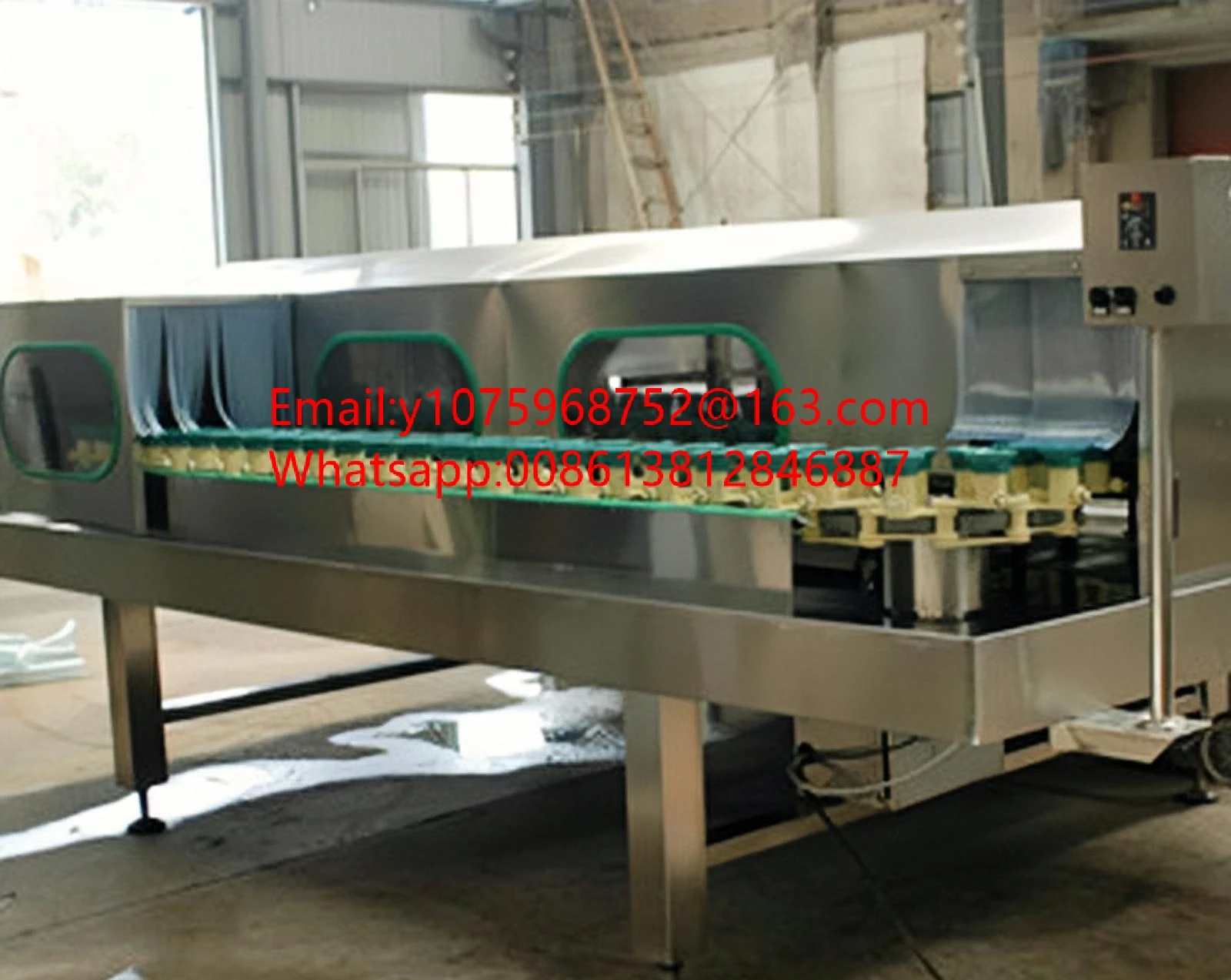 
Rotary washing machine glass plastic bottle six-wheel single row glass wine bottle washing machine equipment 