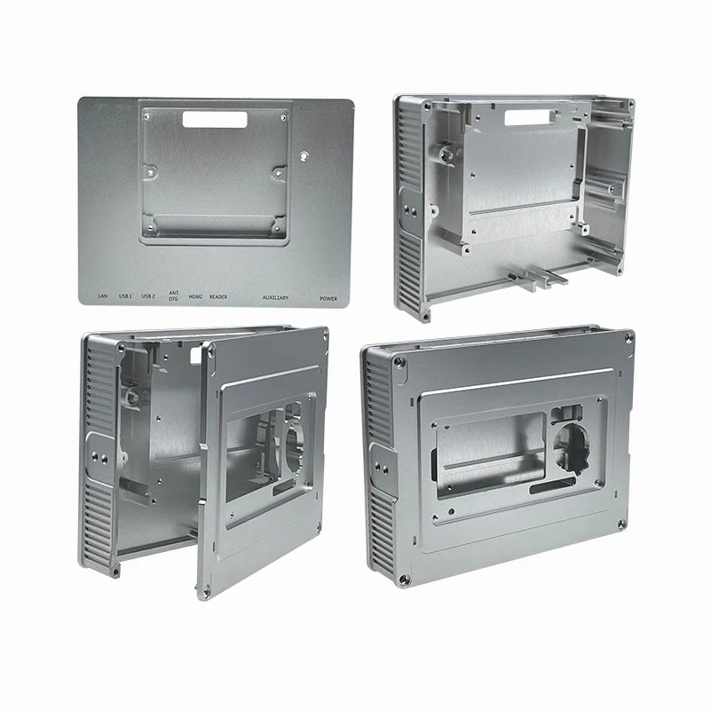 Precision Aluminum Machining CNC Cutting Aluminium Car Body Kit Machining Small Silver Color Sheet Parts