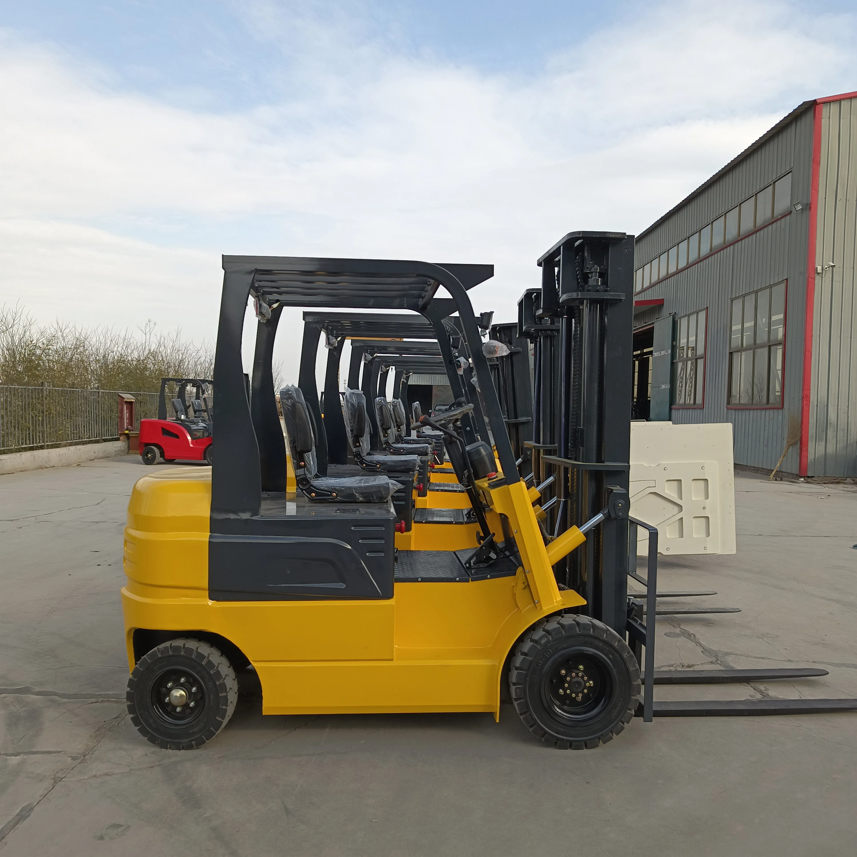 Forklifts Manufacturer Good Price 1Ton  2 Ton 2.5 T 3 Ton Electric Battery forklift With Good Quality Farm forklift
