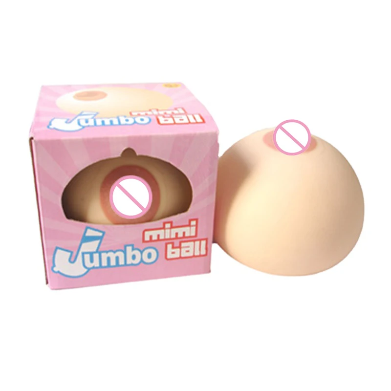 12cm squeeze soft boob balls