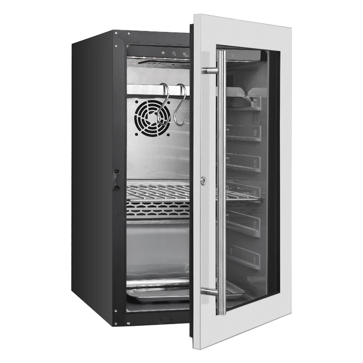Household Small Beef Display Fridge Uv Light Dry Age Meat Aging Refrigerator Machine Metal Stainless Steel Door Modern 1 Years