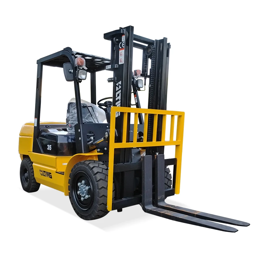 Mexico in stock Ltmg Nueva carretilla elevadora de 3.5 toneladas y 4 toneladas de carretilla elevadora diesel forklift for sale
