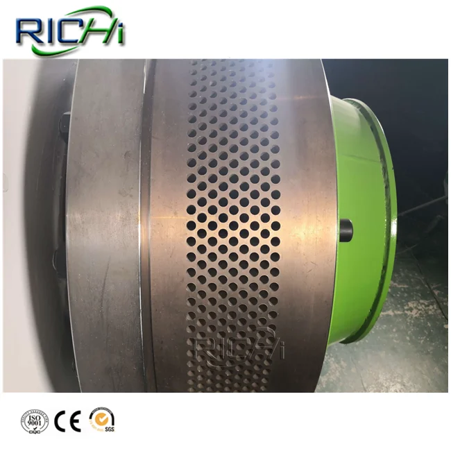 Professional Manufacturer RICHI Hops Hemp Alfalfa Sawdust Wood Biomass Pellet Making Machine