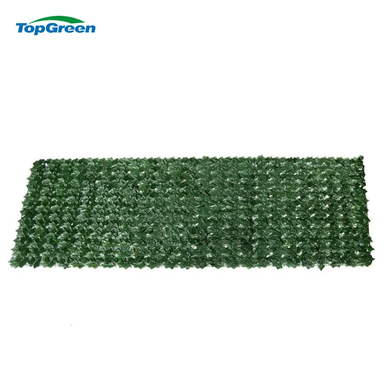 artificial vertical wall decorative plastic artificial plant leaf grass ivy  fence