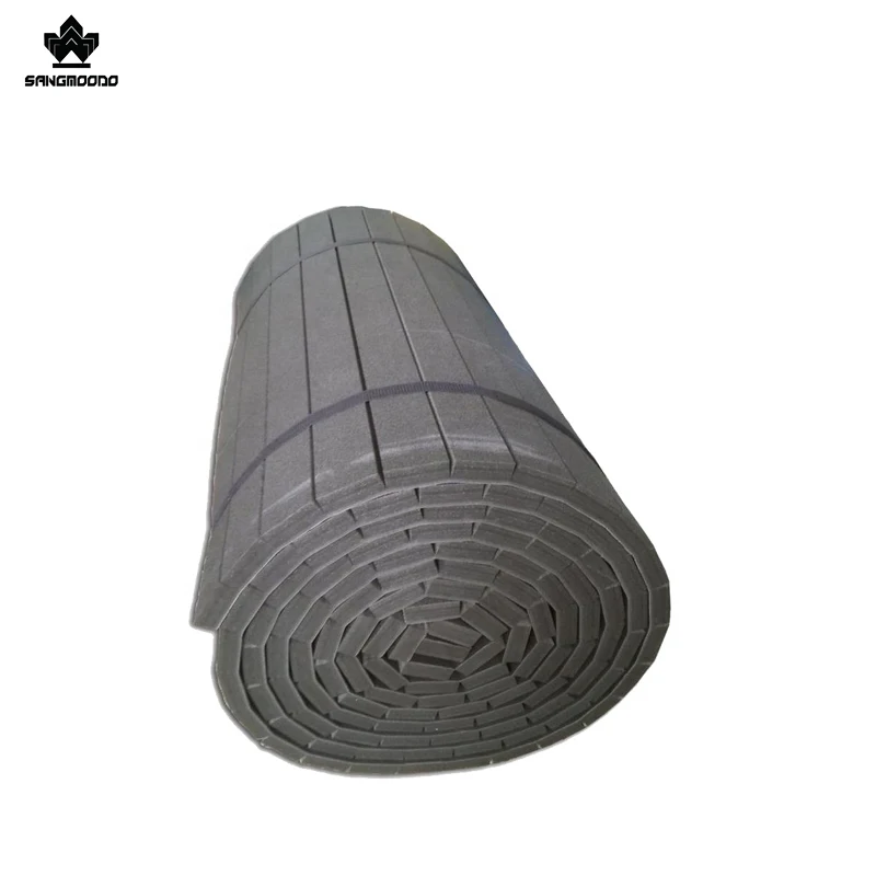 Durable 2 2.5 3 4 5cm thick flexible rollable surface bonded wrestling grappling Jiu Jitsu rollout mats