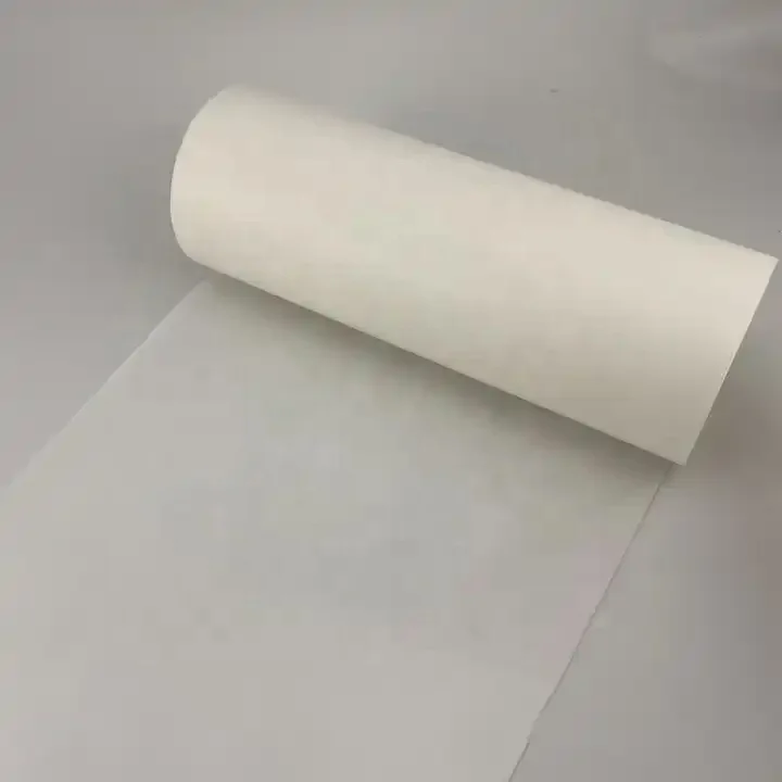 factory price jumbo rolls silicone blank yellow white blue coated silicone adhesive label Glassine release paper