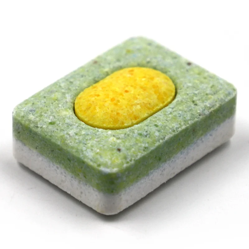 9 in 1 Functions Dishwasher Tablets No Phosphate Eco friendly Sparking Glass Add Enzymes Cleaning
