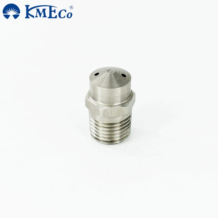 KMECO   0 Degree nozzle high pressure screw type spray tip nozzle cutting Cleaning nozzle