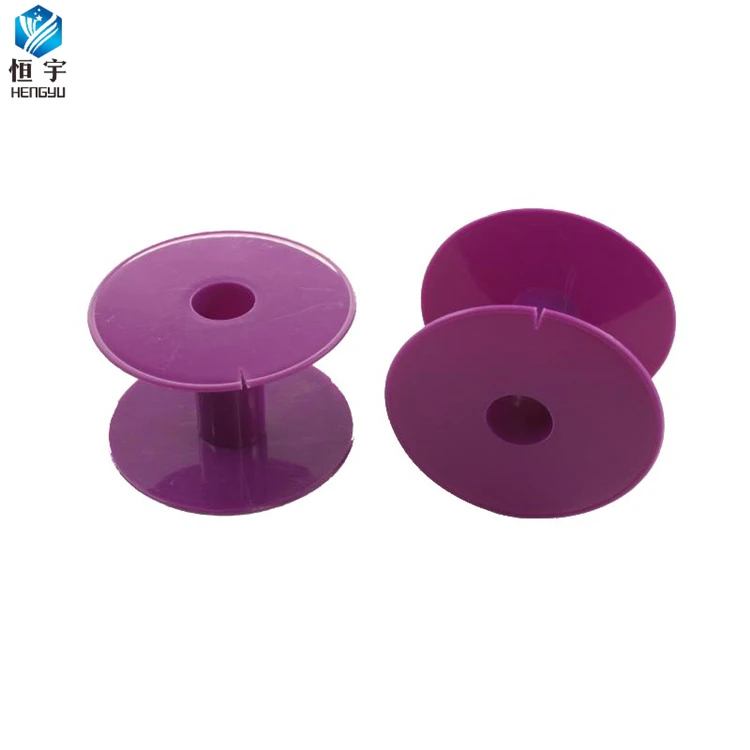 Household Sewing Machine Transparent Plastic Bobbin Spool Multicolor Plastic Coil Bobbin