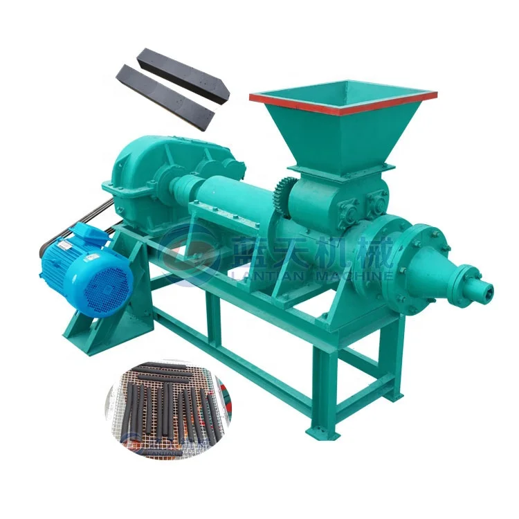 Rice Husk Corn Stalk Wood Charcoal BBQ Shisha Hookah Briquette Making Machine Price