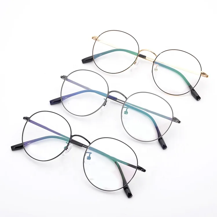 Custom korea design eyewear titanium frame spectacles eyeglasses