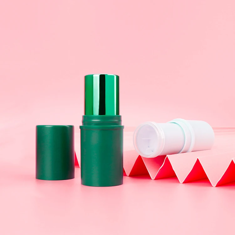 Customized 16 g Round Plastic Concealer Tube Powder Blusher Tube For Powder Blusher Tube Packaging Material