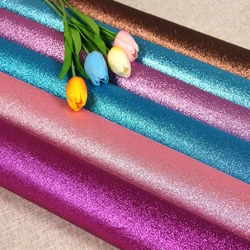Free Examples of Non Woven Fabrics Shiny 100% Polypropylene Glitter Nonwoven Fabric