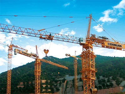 ZOOMLION 6 ton WA6013-6 mini Flat-top Tower Crane for sale