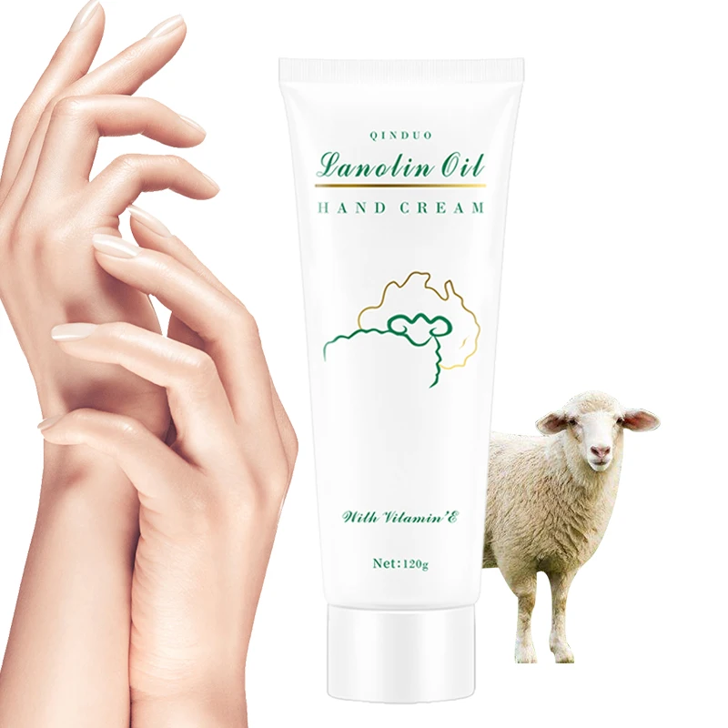 
120g whitening moisturizing sheep oil hand cream factory wholesale 
