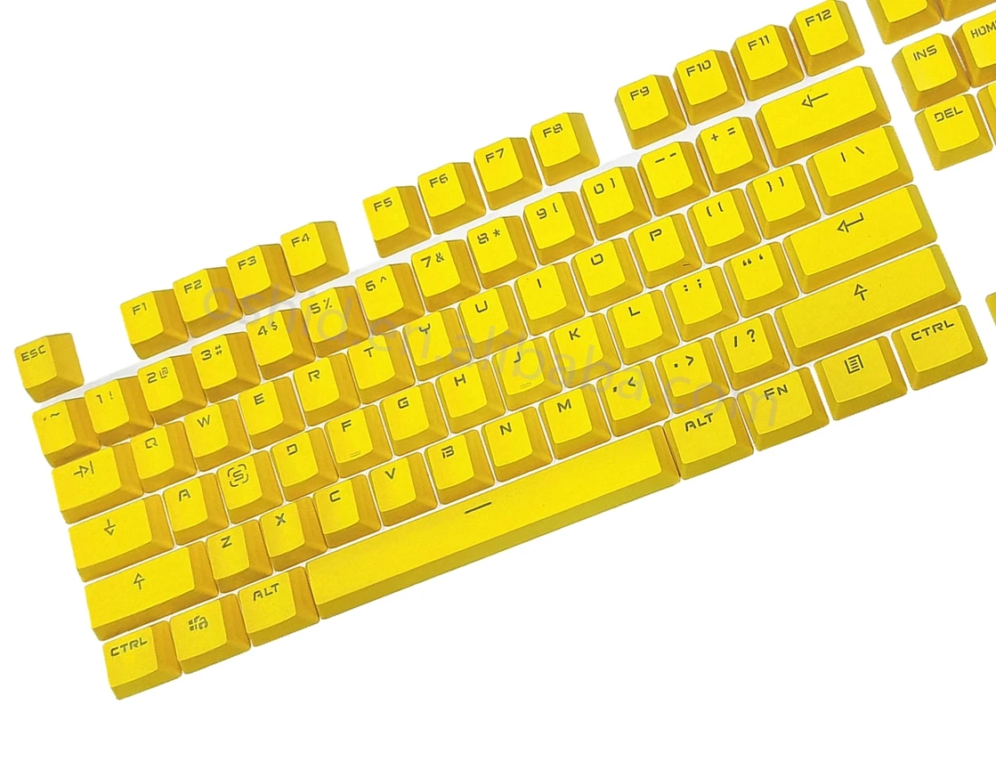 OSHID полный комплект 104 клавиш Низкопрофильная подсветка RGB механическая клавиатура колпачки для cherry