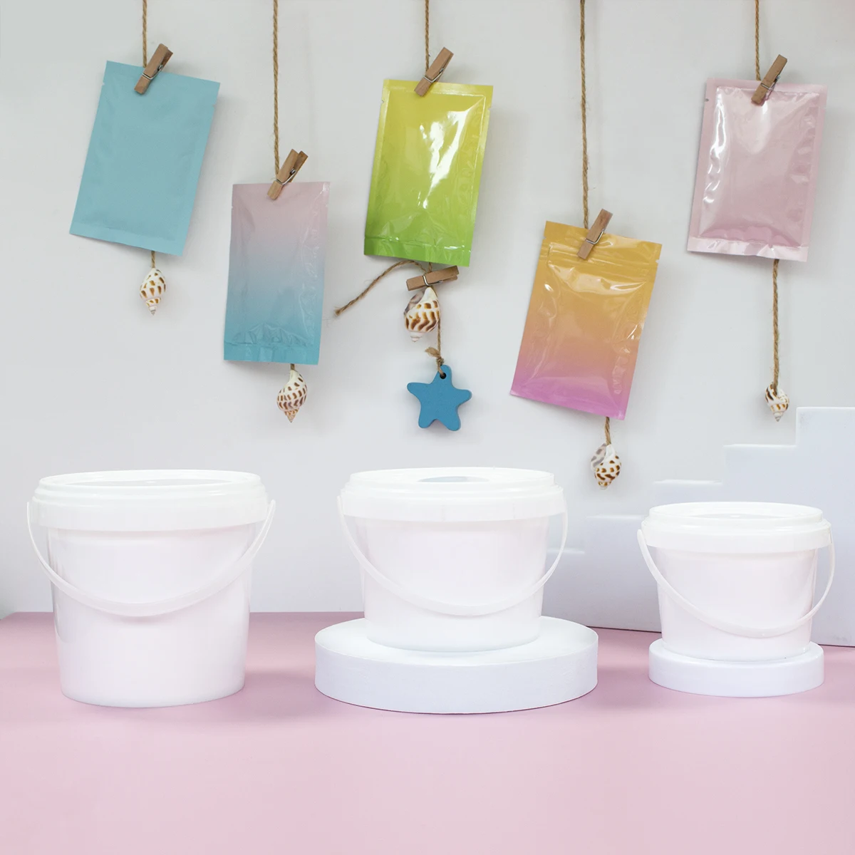 34 Flavors Organic Face Care Brightening Peel Off Facial Mask Powder Anhydrous Natural Jelly Mask Powder