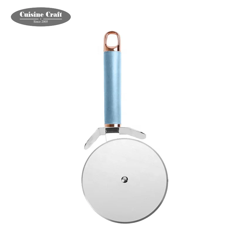 Amazon Hot selling Custom Stainless steel pizza cutter wheel with fantastic smooth  grip