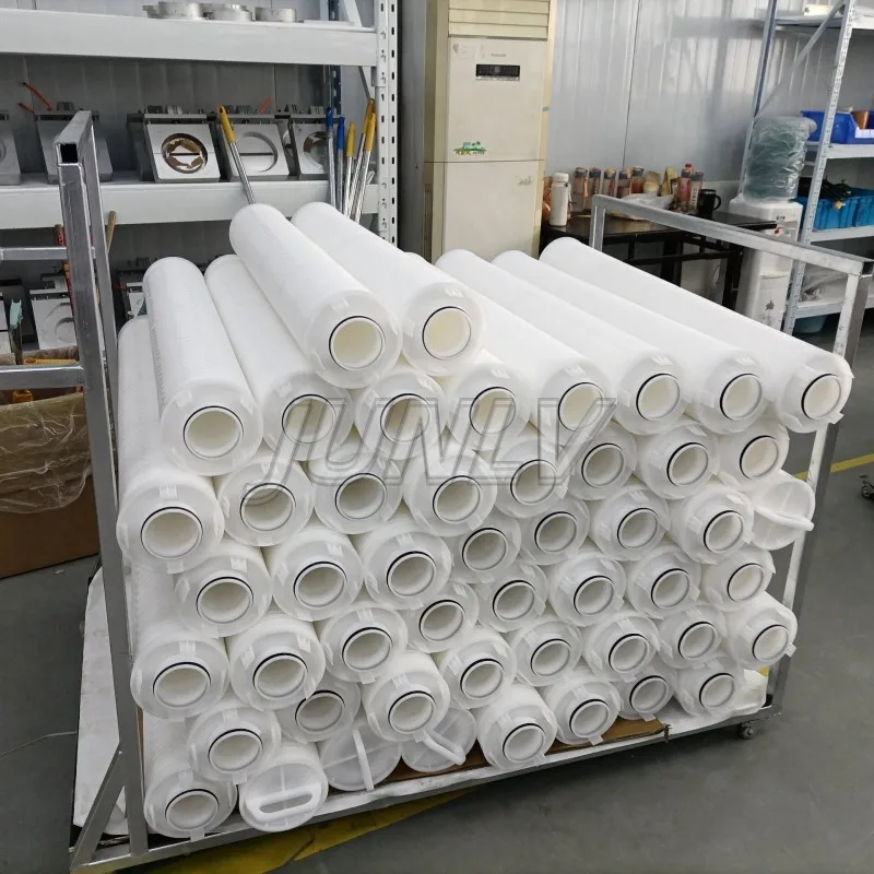 JUNLV Best price folding high flow water filter element HFU640UY200J Pp Folding Large Flow Filter