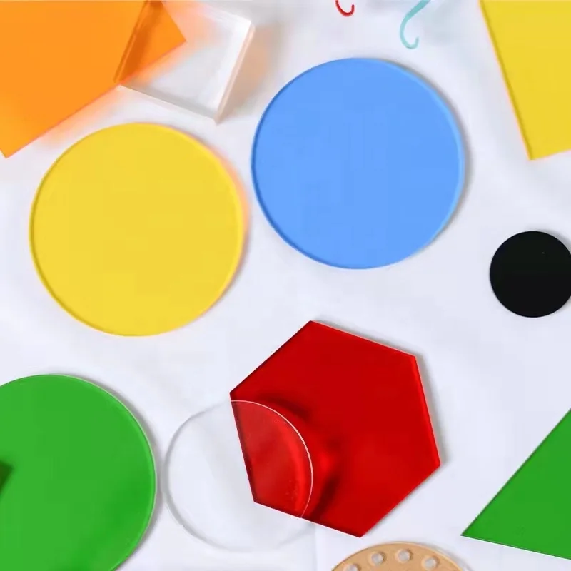 CNC cutting square, rectangular and various shapes acrylic sheets