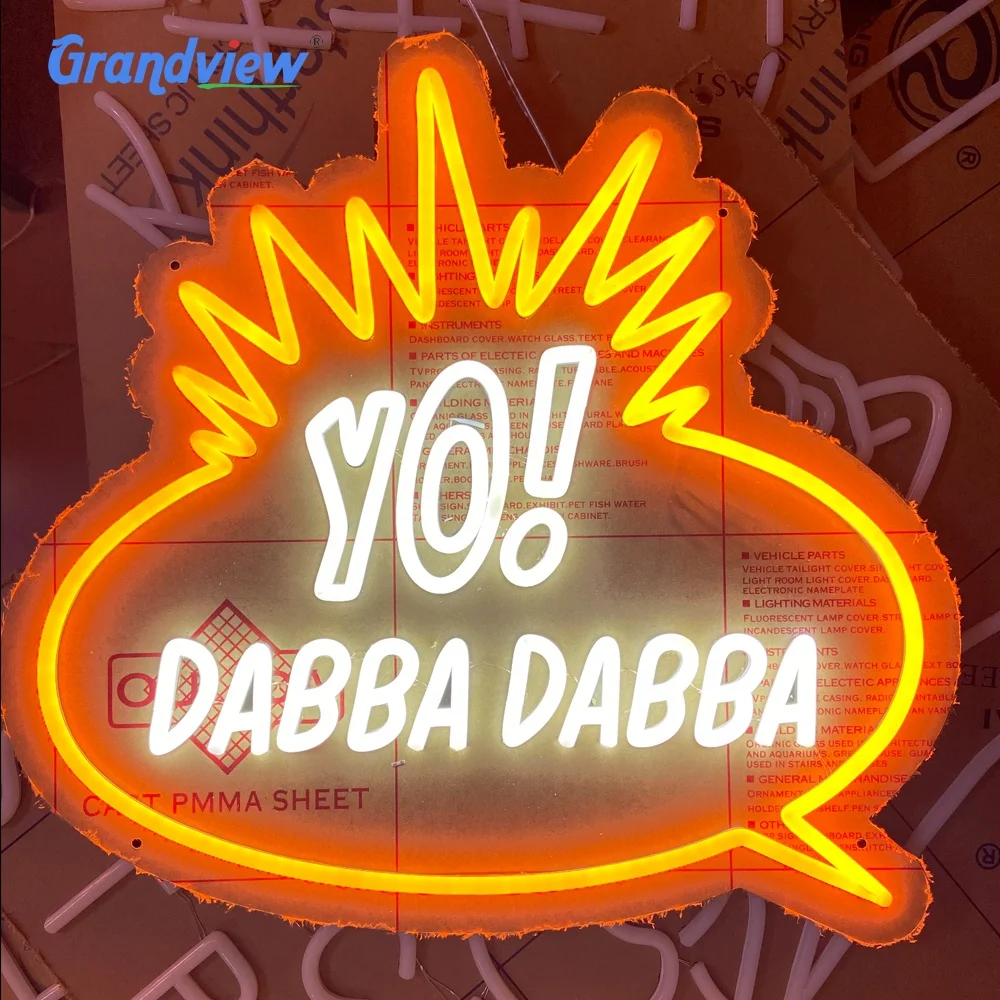 Dropshipping Custom Neon Sign Happy Birthday Logo for Wall Decoration Illuminated Advertising Display Led Neon Lights Sign