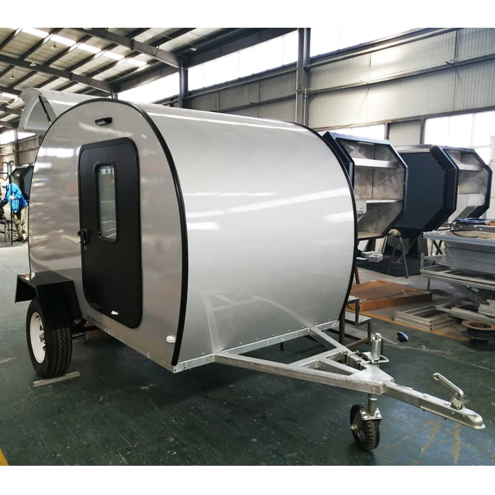 Mover Colorful Factory Off Road Camping Car Motorhome House Car Roulotte Teardrop Camper Trailer Travel Trailer Aluminum ALLROAD
