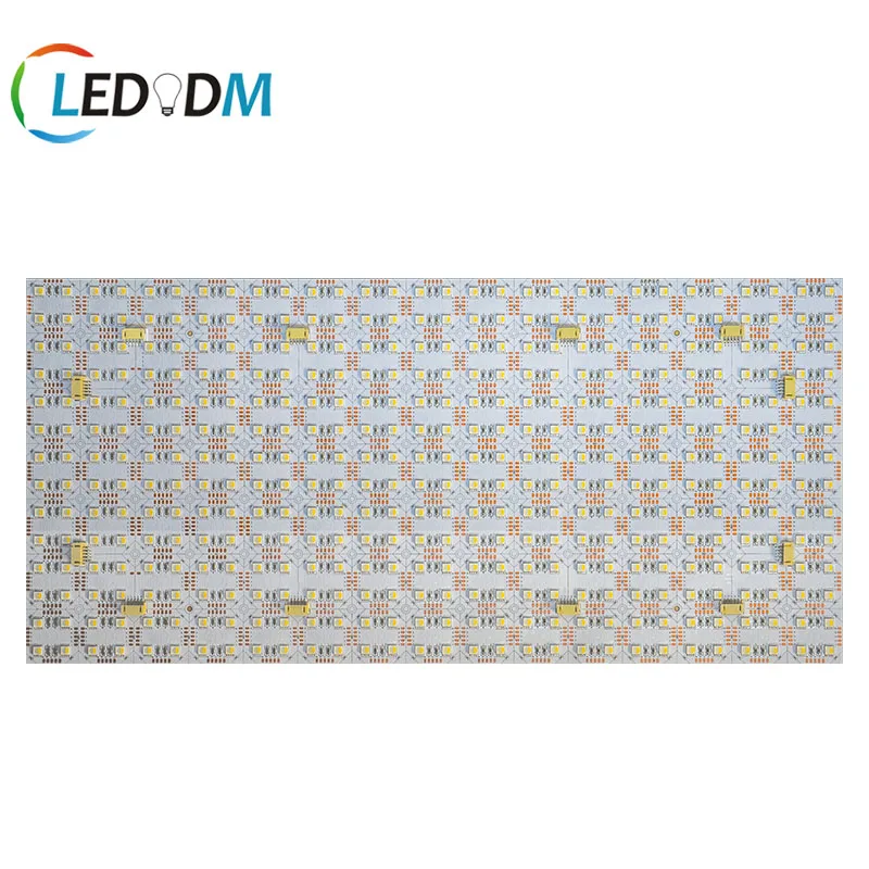 RGBW Светодиодная панель 160 градусов высокая 1-светодиодная подсветка CRI80 SMD2835 светодиодная RGB RGBWW гибкая