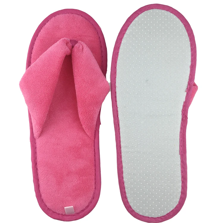 high quality Newly design women disposable slippers for hotel spa and airline