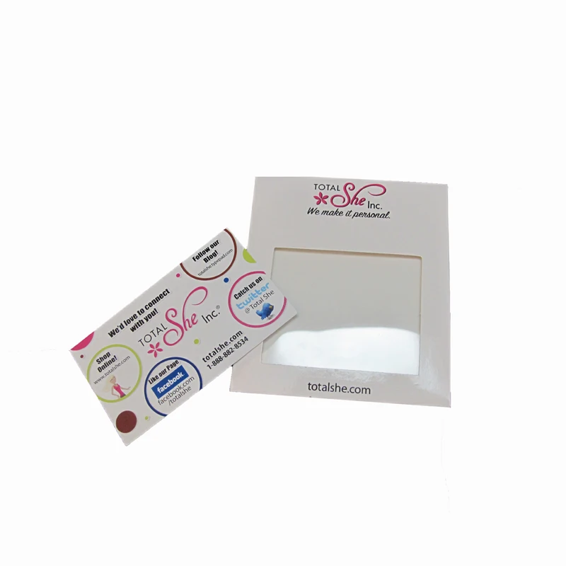 China Supplier Custom High Quality design Printing Envelope With PVC Transparent Window