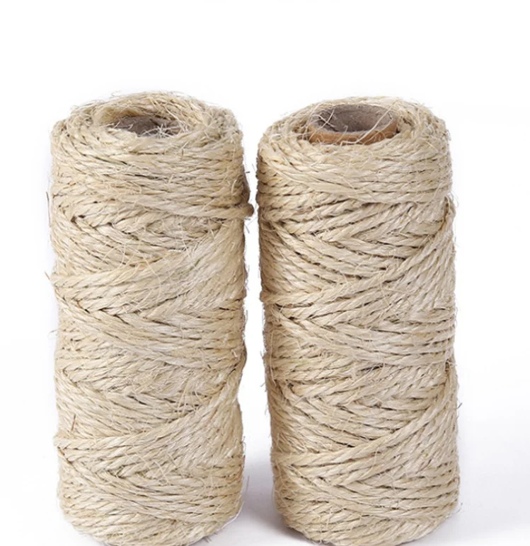 Decoration Jute Yarn 12LBS / 2 PLY CB Jute Fiber Cheap Price Jute Yarn