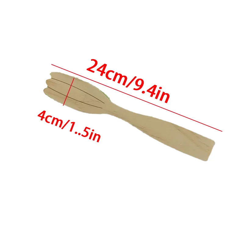 Plant Leaf Cleaning Tongs Garden Yard Wooden Leaf Cleaning Tool Portable Handheld Leaf Cleaning Brush Clip Plant Accessories