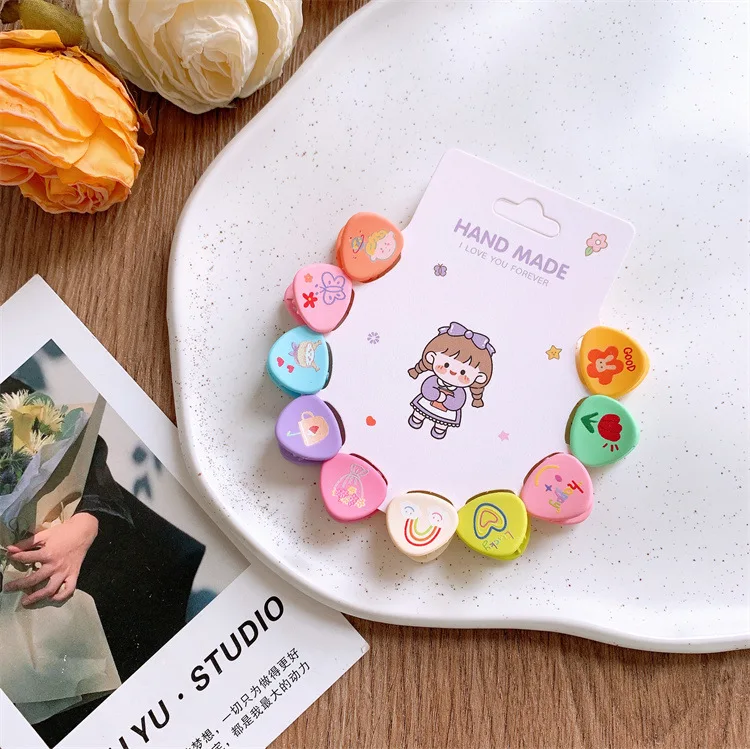 10 шт./набор маленькие заколки для волос