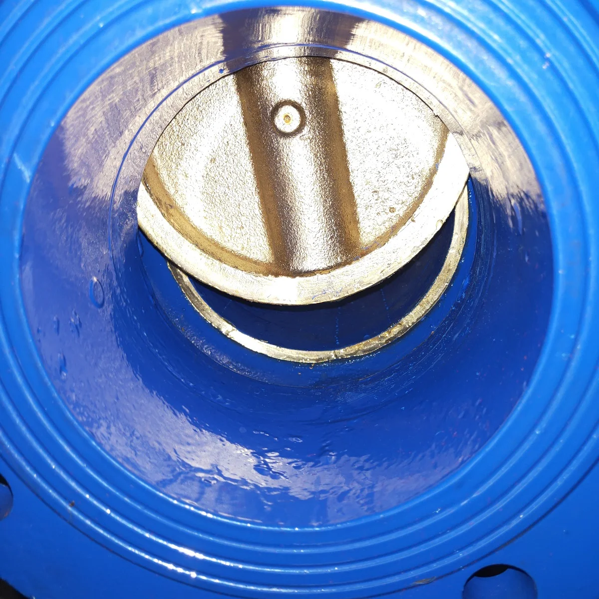 non rising stem hard faced  seal cast iron gate valve