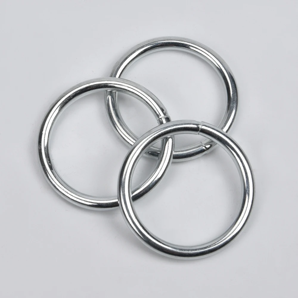 
OZ-840 normal steel with zinc plated lowest price 8mm welded O Ring metal 