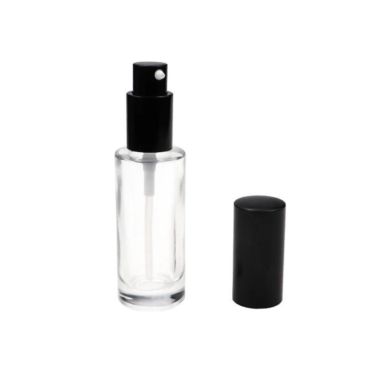 Orient Perfume Package Bottle With Glod Black Lid Black Matte Bottle Perfume Bottle Diamond Set