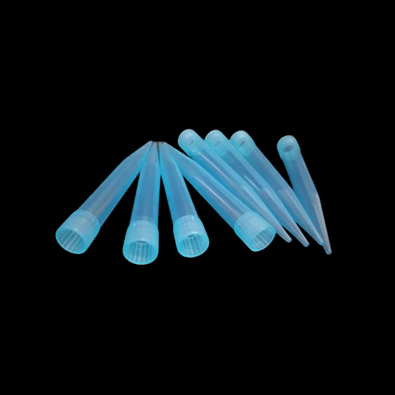 PT- EP11000 Medical supplies lab pipette with filter Bulk Pack Non Sterile Plastic  PP  yellow micro  Pipet tips 1000ul