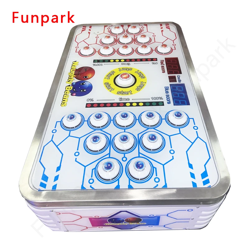 Exciting Coin Operated Hit Bean Pat Game Console for Fun Filled Gaming Experience