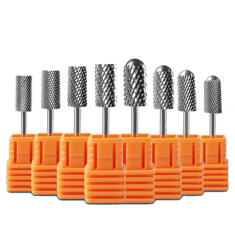 Nail Drill Bits 7 Type Tungsten steel Custom logo