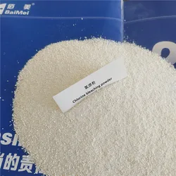 Bleached washing powder Water treatment with