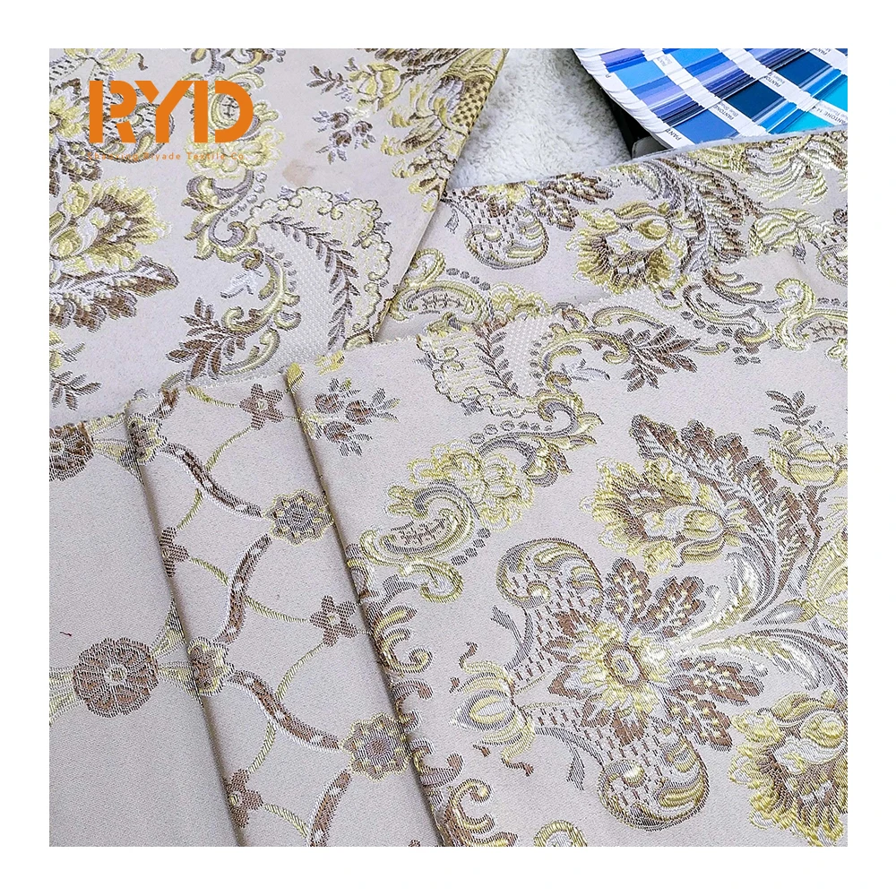 100% polyester 2021 Jacquard Velvet upholstery for Cushion