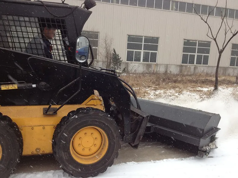 China Manufacturer Clean Up Assembly With Mini Skid Steer Loader